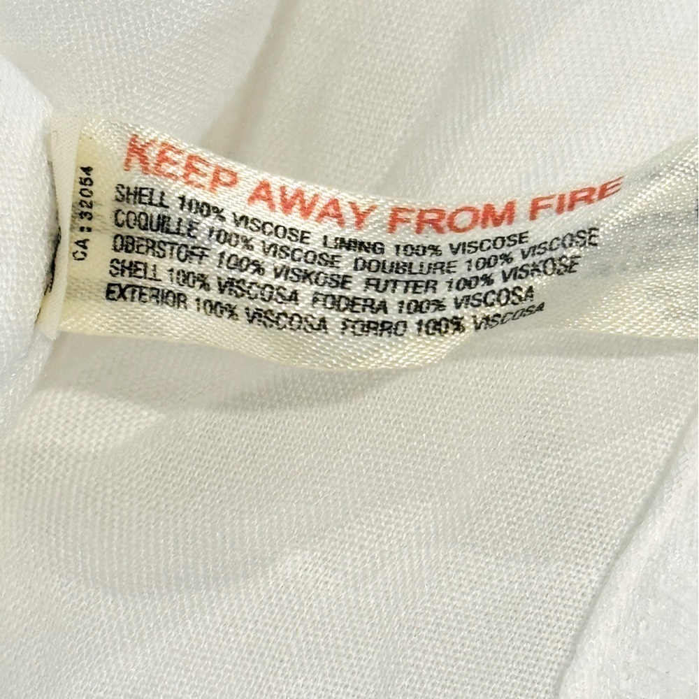 ANTHROPOLOGIE Tiered A Line White Sleeveless Dress Size M NEW - Picture 10 of 12